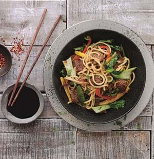 Oriental Lamb Stir-fry